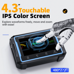 2C53P 3in1 50MHz 2 Kanal  250MSa/s El Tipi Dijital Tablet Osiloskop & Multimetre & Sinyal Jeneratörü