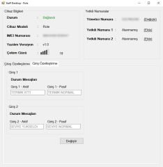 STAFF 4G-SMS Uzaktan Kontrol Cihazı
