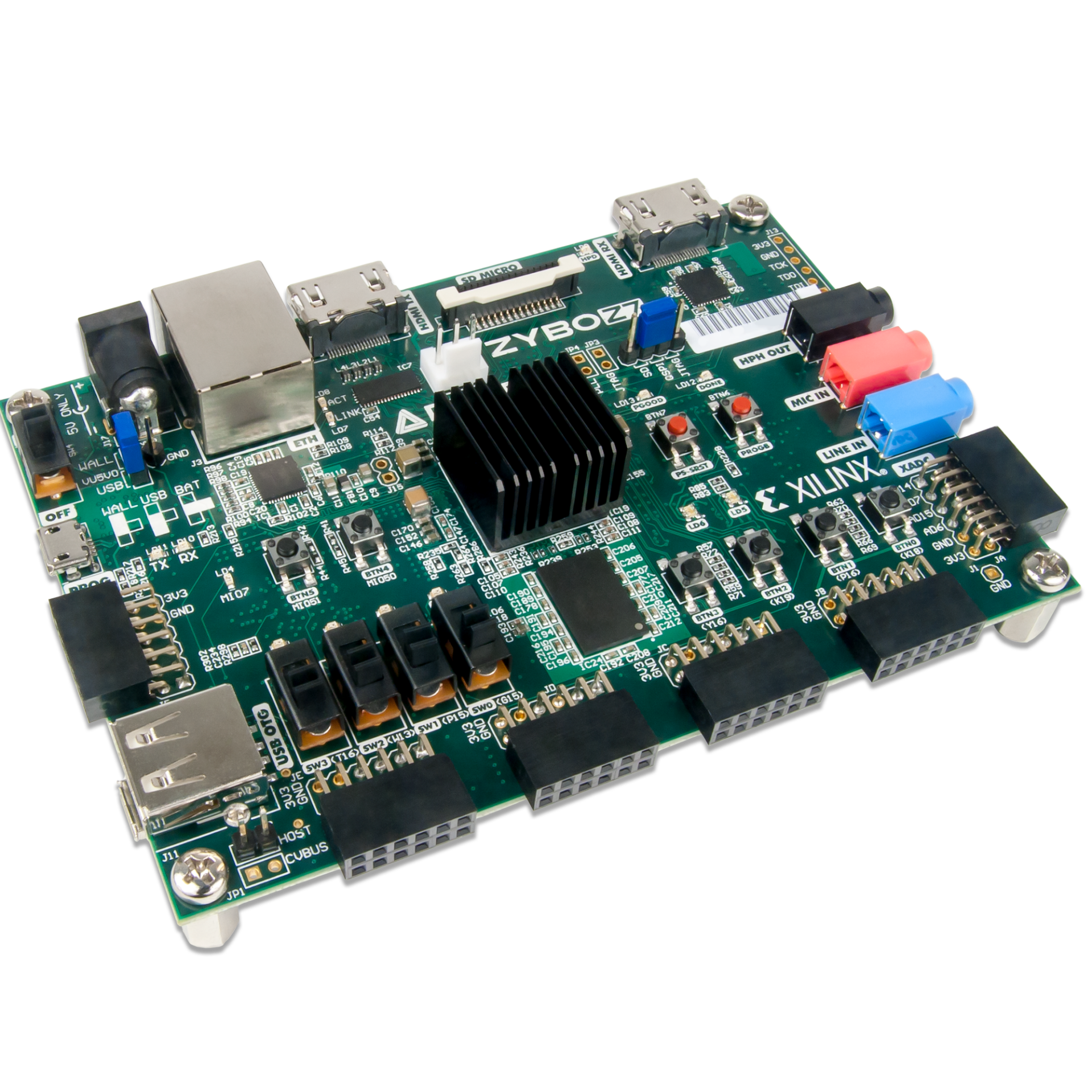Zybo Z7-20 ARM&FPGA SoC Geliştirme Kartı