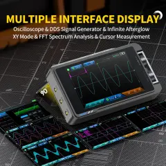 FNIRSI DS215H Plus Mini Dijital Osiloskop ve Sinyal Jeneratörü