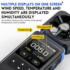 FNIRSI FAM-02 Yüksek Hassasiyetli Anemometre