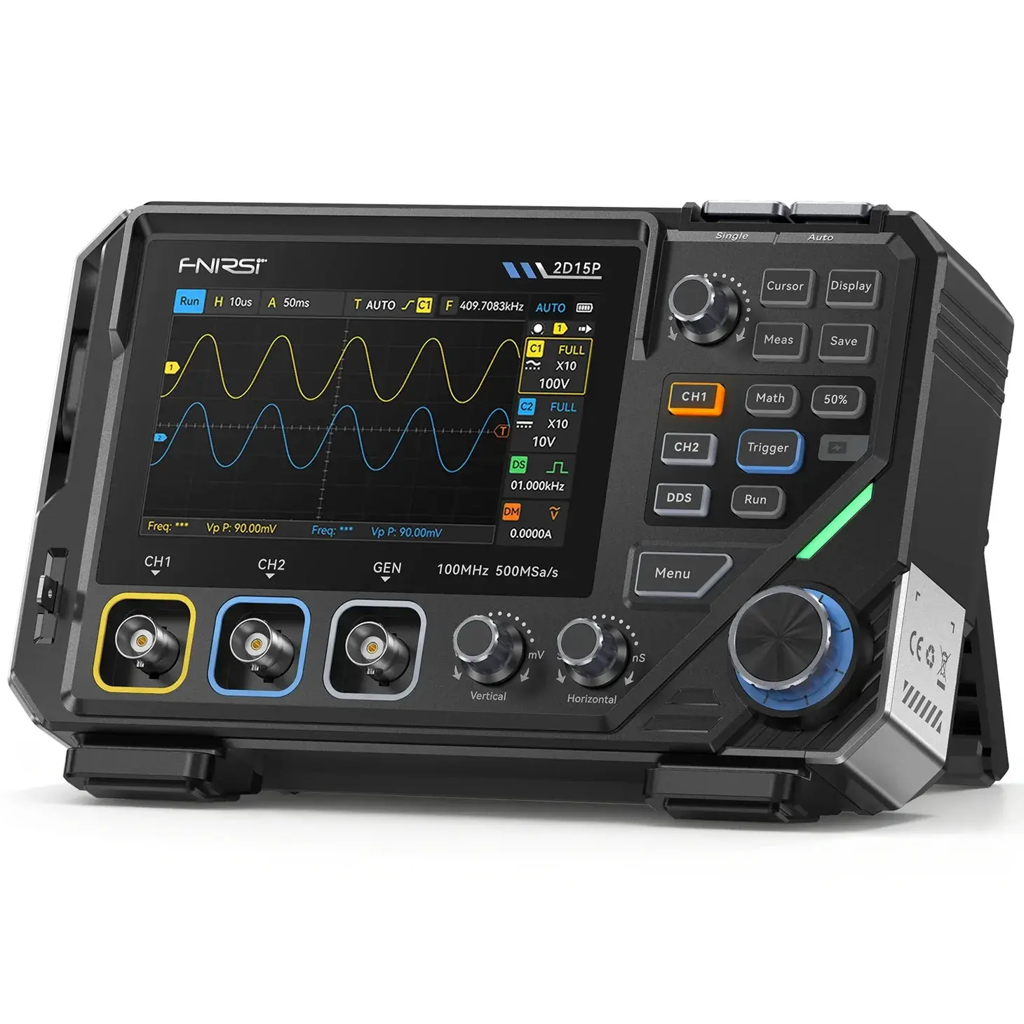 FNIRSI 2D15P 3in1 100Mhz Osiloskop & Sinyal Jenaratörü ve True RMS Multimetre