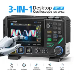 FNIRSI 2D15P 3in1 100Mhz Osiloskop & Sinyal Jenaratörü ve True RMS Multimetre