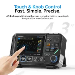 FNIRSI 2D15P 3in1 100Mhz Osiloskop & Sinyal Jenaratörü ve True RMS Multimetre