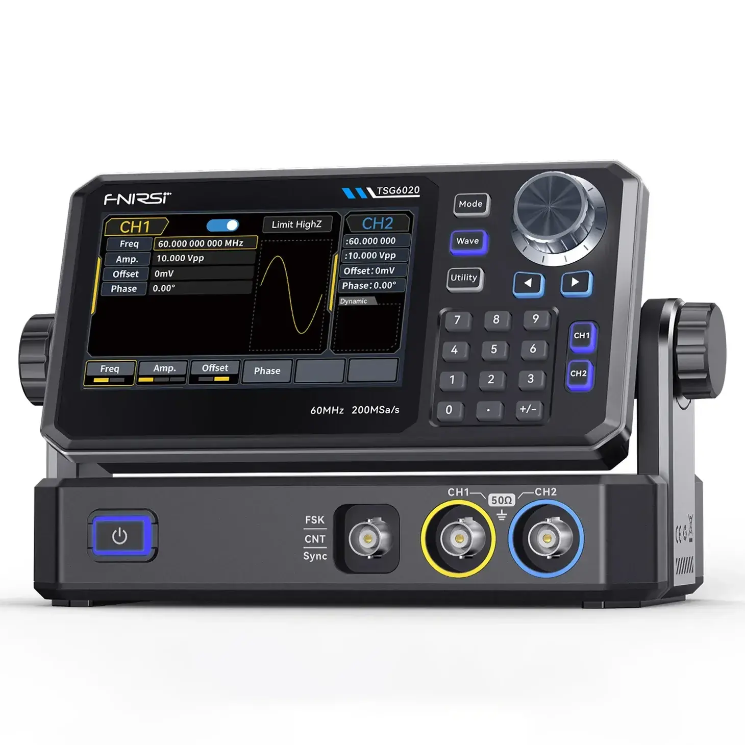 FNIRSI TSG6020 60Mhz 2 Kanal Sinyal Jeneratörü