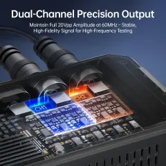 FNIRSI TSG6020 60Mhz 2 Kanal Sinyal Jeneratörü