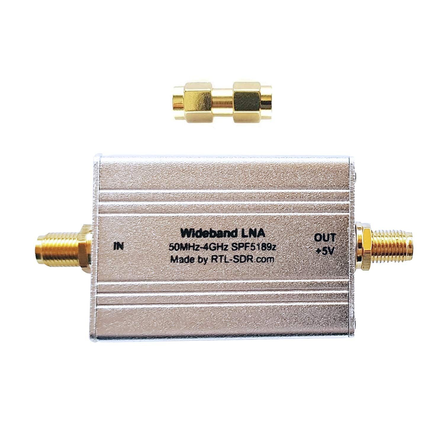 Wideband Low Noise Amplifier Bias Tee Powered