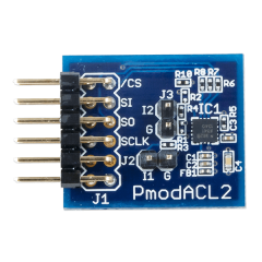 Pmod ACL2: 3-axis MEMS Accelerometer