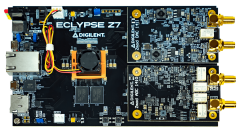 Eclypse Z7: Zynq-7000 SoC Development Board with SYZYGY-Compatiple Eclypse Z7 + 2 Adet Zmod Scope 1410-105