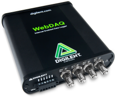 Digilent WebDAQ 504: Internet Enabled Vibration-Acoustic Data Logger