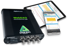 Digilent WebDAQ 504: Internet Enabled Vibration-Acoustic Data Logger
