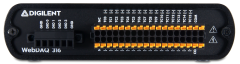 Digilent WebDAQ 316: Internet Enabled Thermocouple Data Logger