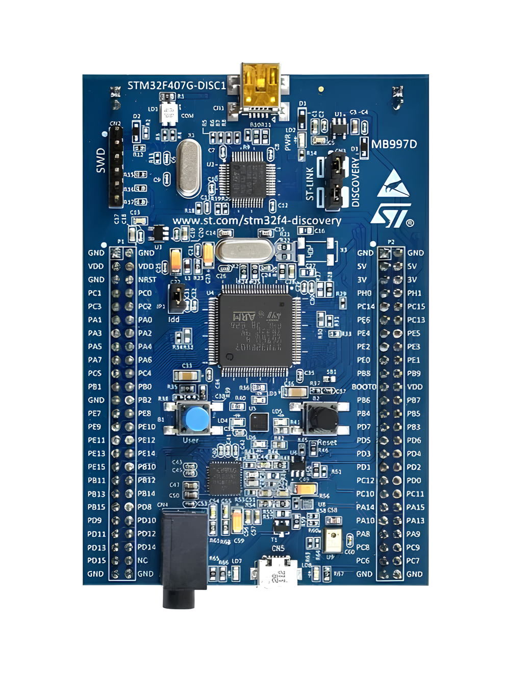 STM32F407G-DISC1 STM32F4 Discovery Geliştirme Kartı (Orijinal Ürün)