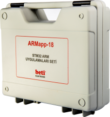 ARMapp-18 STM32 ARM Mikrodenetleyici Uygulamaları Seti