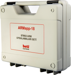 ARMapp-18 STM32 ARM Mikrodenetleyici Uygulamaları Seti