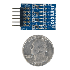 Pmod 8LD: Eight High-brightness LEDs