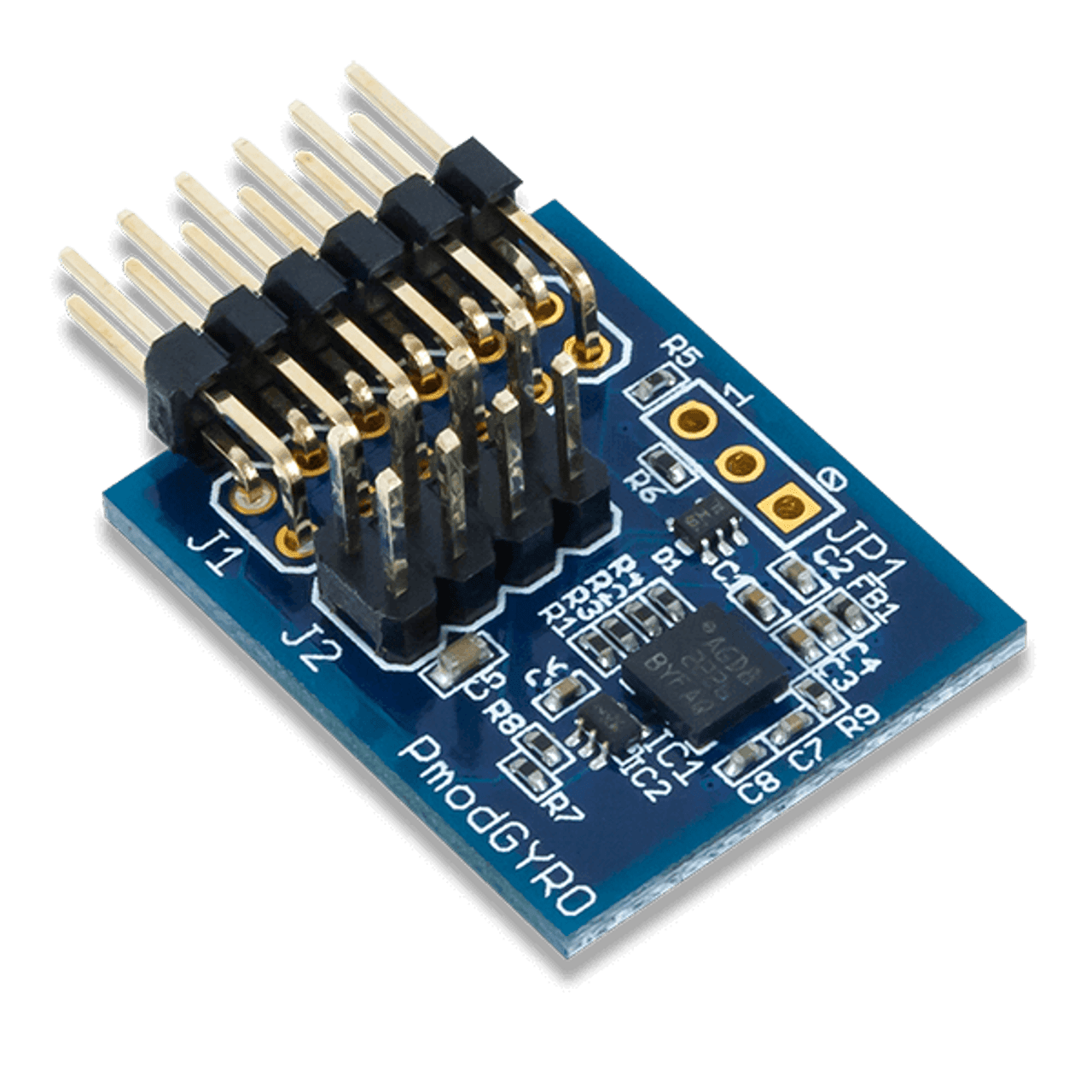 Pmod GYRO: 3-axis Digital Gyroscope