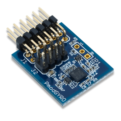 Pmod GYRO: 3-axis Digital Gyroscope