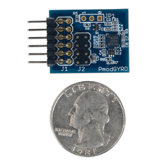 Pmod GYRO: 3-axis Digital Gyroscope