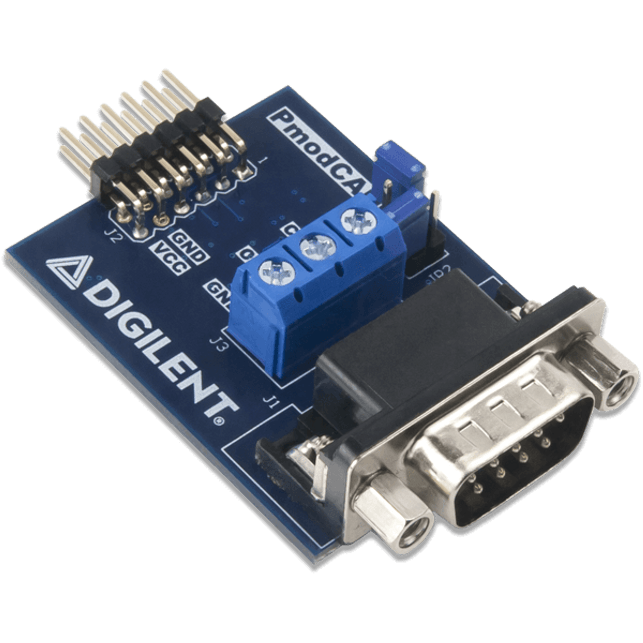 Pmod CAN: CAN 2.0B Controller with Integrated Transceiver