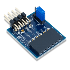 Pmod AD2: 4-channel 12-bit A/D Converter