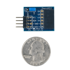 Pmod AD2: 4-channel 12-bit A/D Converter