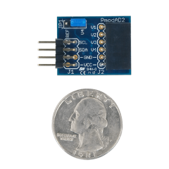 Pmod AD2: 4-channel 12-bit A/D Converter
