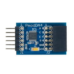 Pmod DA4: Eight 12-bit D/A Outputs