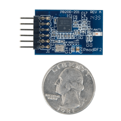 Pmod RF2: IEEE 802.15 RF Transceiver