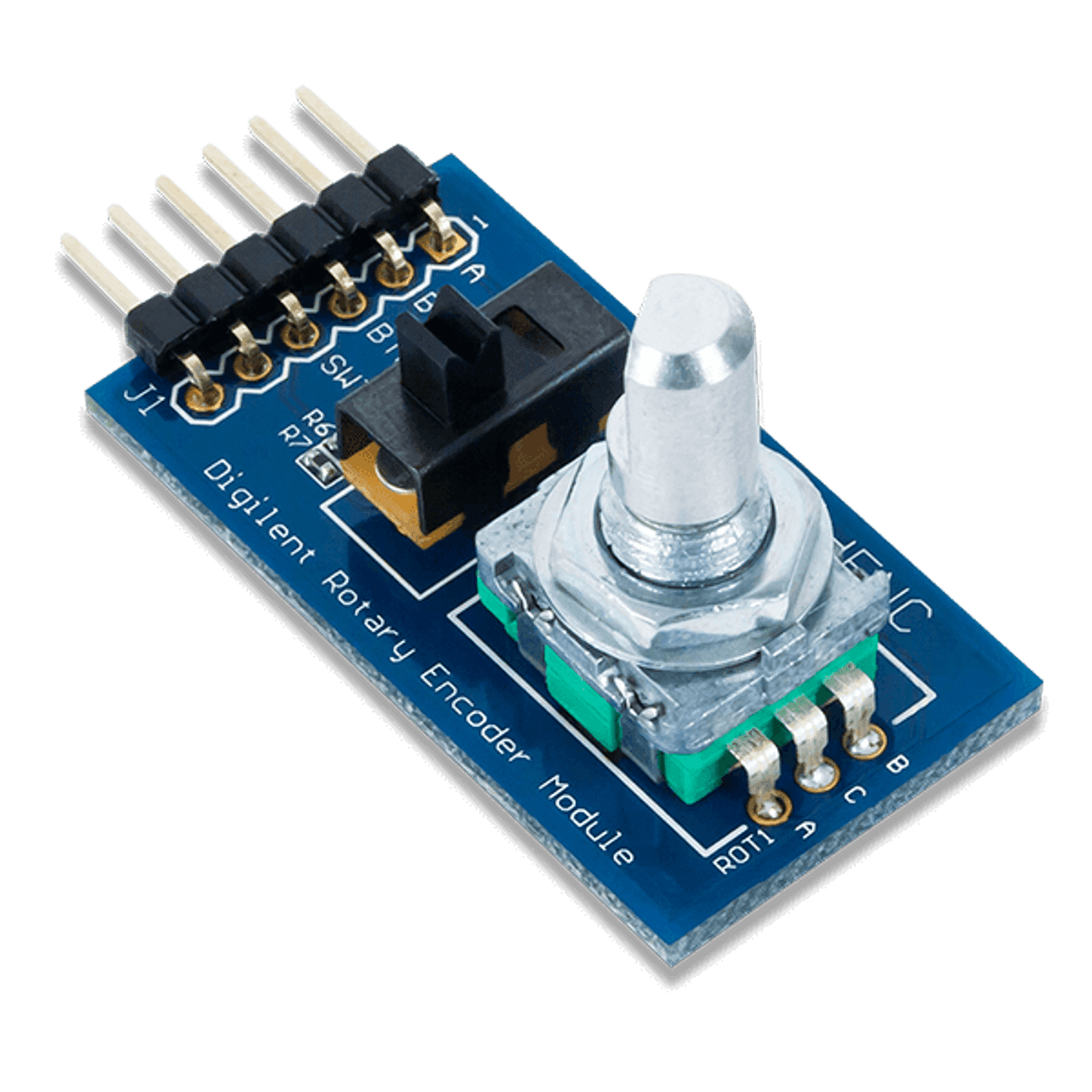 Pmod ENC: Rotary Encoder