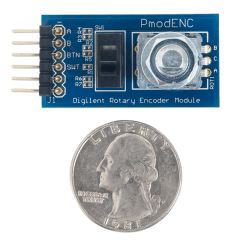 Pmod ENC: Rotary Encoder