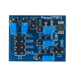 Pmod TMP3: Digital Temperature Sensor