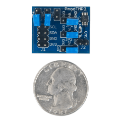Pmod TMP3: Digital Temperature Sensor