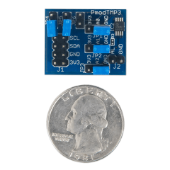 Pmod TMP3: Digital Temperature Sensor