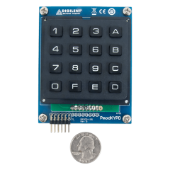 Pmod KYPD: 16-button Keypad