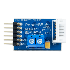Pmod HB5: H-bridge Driver with Feedback Inputs