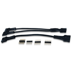 Pmod Cable Kit: 2x6-pin and 2x6 Pin to Dual 6-pin Pmod Splitter Cable