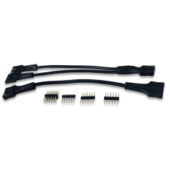 Pmod Cable Kit: 2x6-pin and 2x6 Pin to Dual 6-pin Pmod Splitter Cable