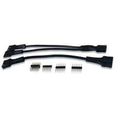 Pmod Cable Kit: 2x6-pin and 2x6 Pin to Dual 6-pin Pmod Splitter Cable