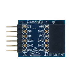 Pmod AD1: Two 12-bit A/D Inputs