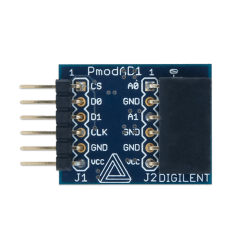 Pmod AD1: Two 12-bit A/D Inputs