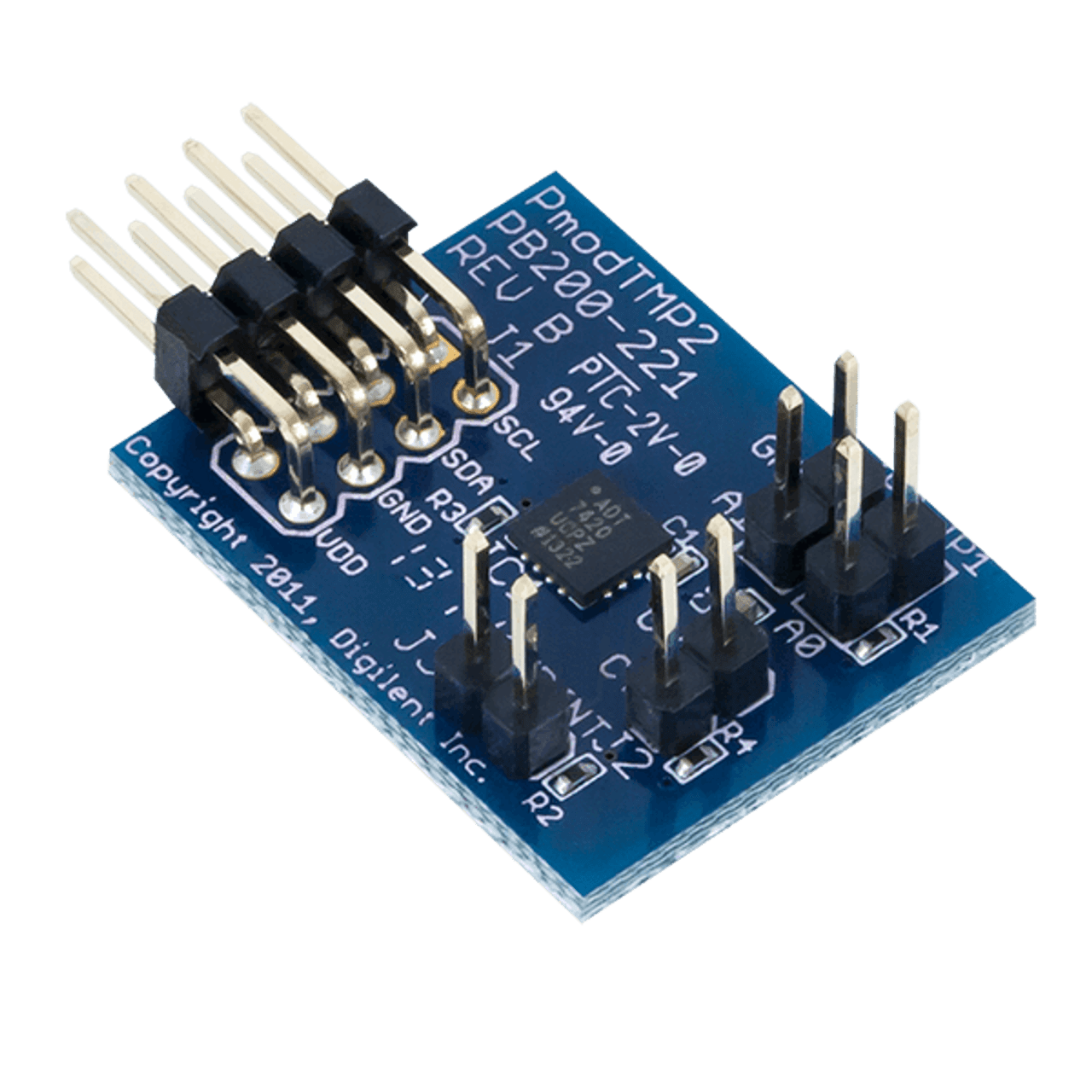 Pmod TMP2: Temperature Sensor
