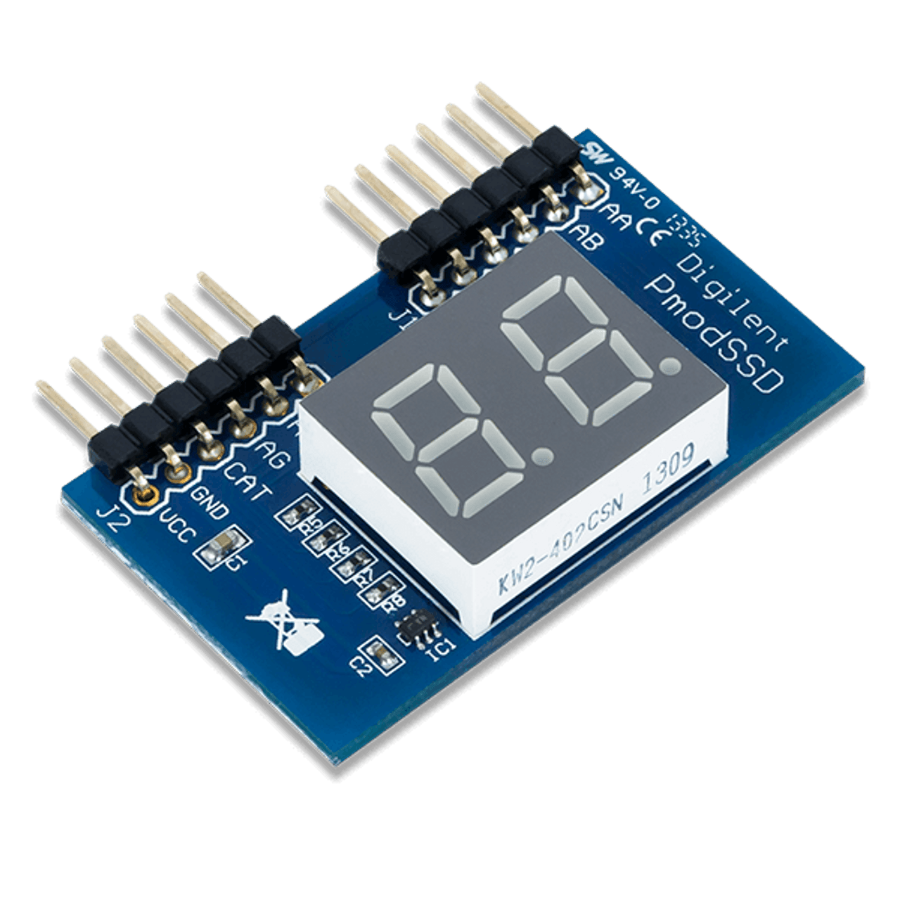 Pmod SSD: Seven-segment Display
