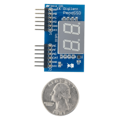 Pmod SSD: Seven-segment Display