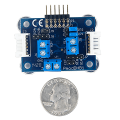 Pmod DHB1: Dual H-bridge