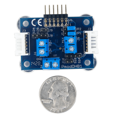 Pmod DHB1: Dual H-bridge