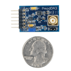 Pmod DA3: One 16-bit D/A Output