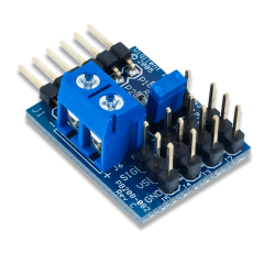 Pmod CON3: R/C Servo Connectors