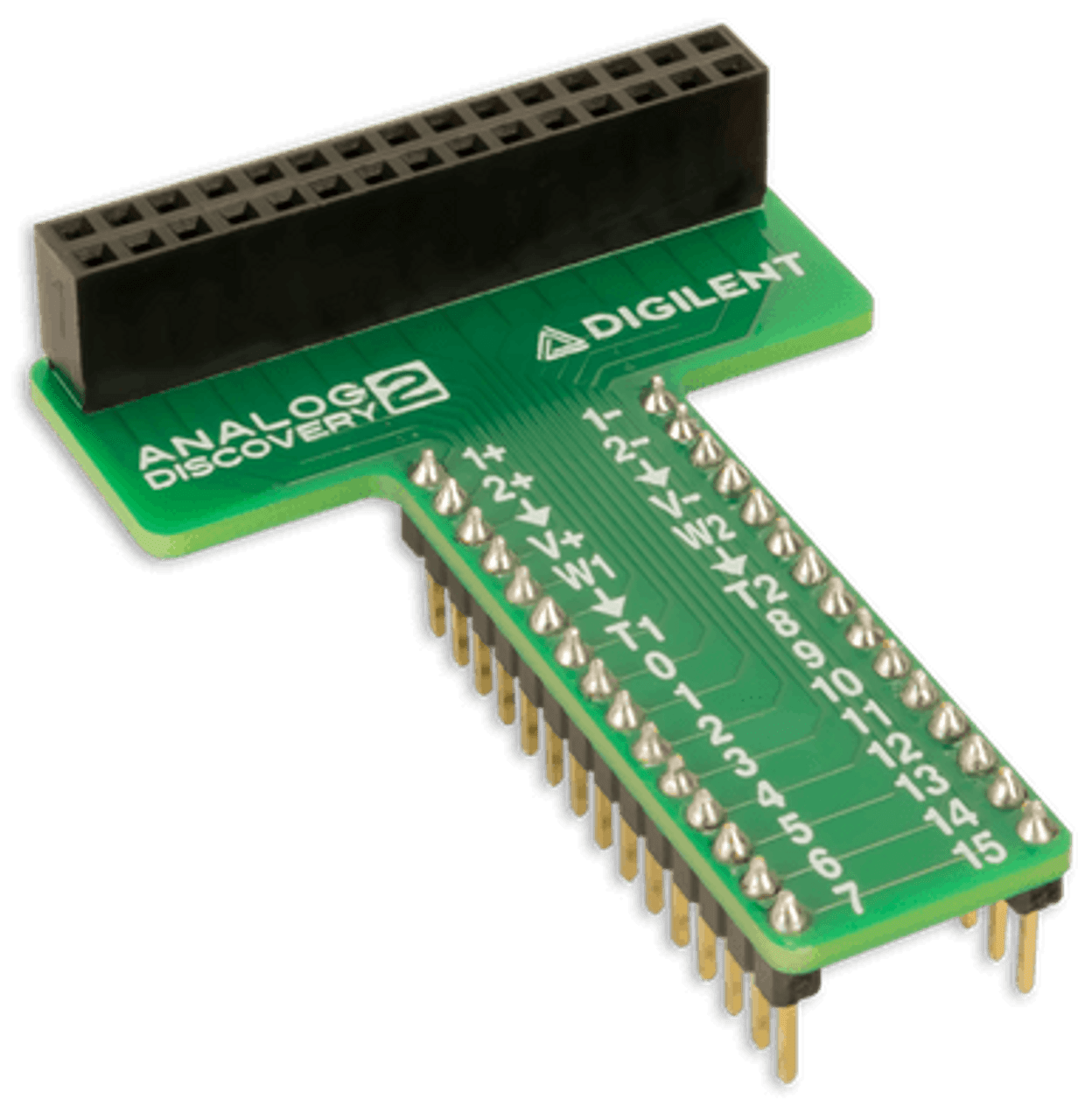 Breadboard Breakout for Analog Discovery