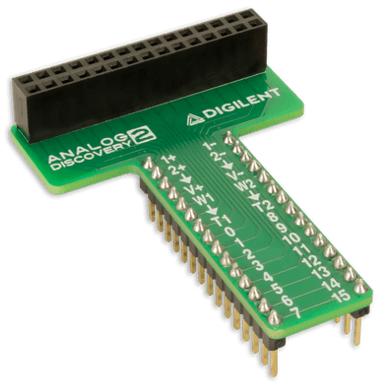Breadboard Breakout for Analog Discovery